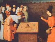 BOSCH, Hieronymus The Magician gfh oil on canvas